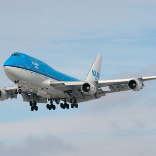 KLM Boeing 747-400 Hongkong (wikimedia)
